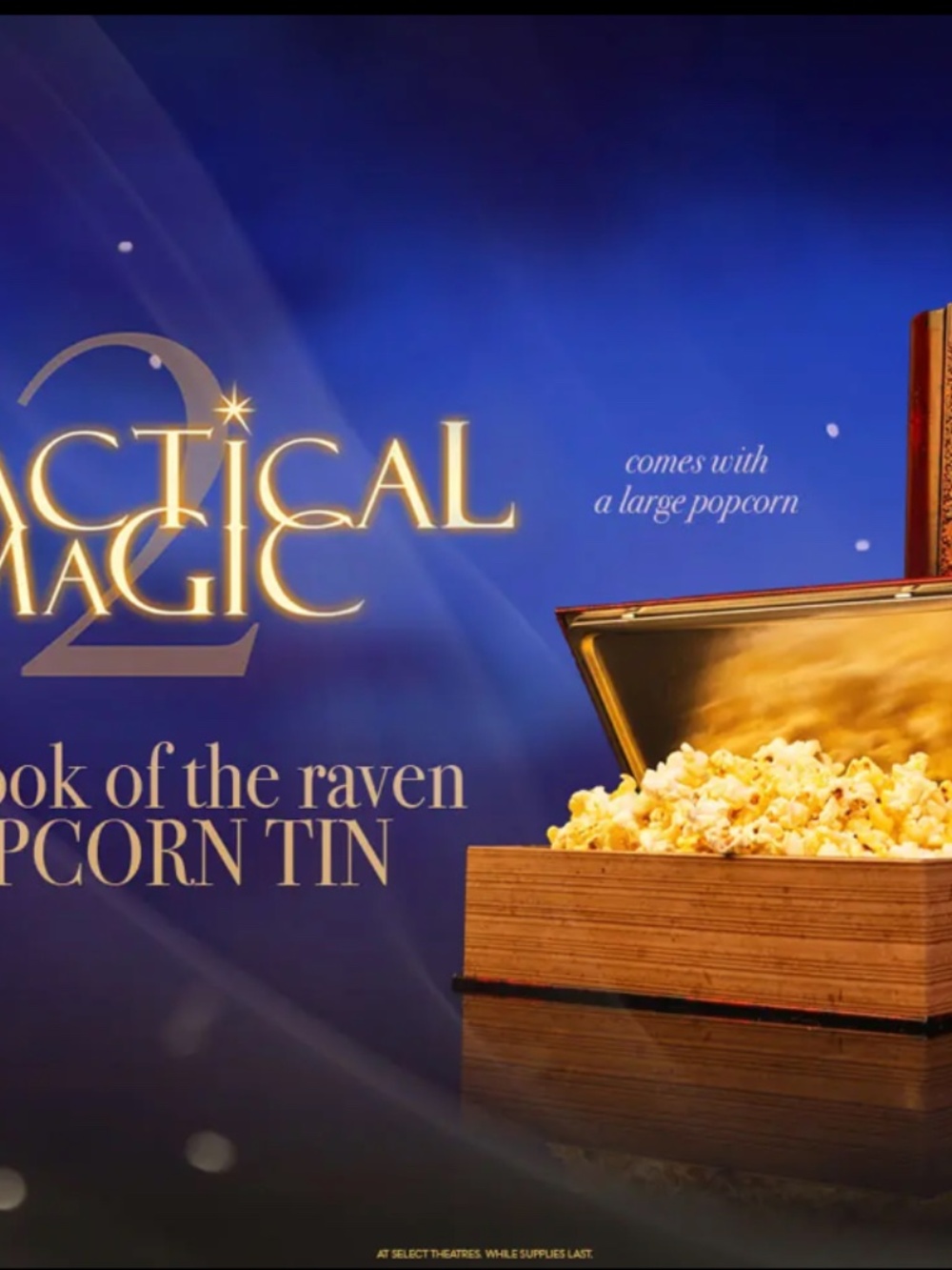 Practical Magic 2 Red Popcorn Book of the Raven Tin